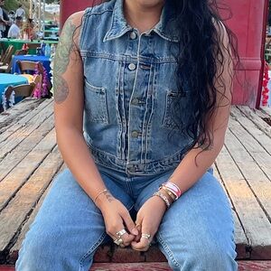 Polo Co. Ralph Lauren Vintage Denim Vest🐎